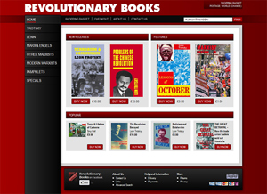 Revolutionary Books - Book store selling Marxist literature based in UK; shipping worldwide